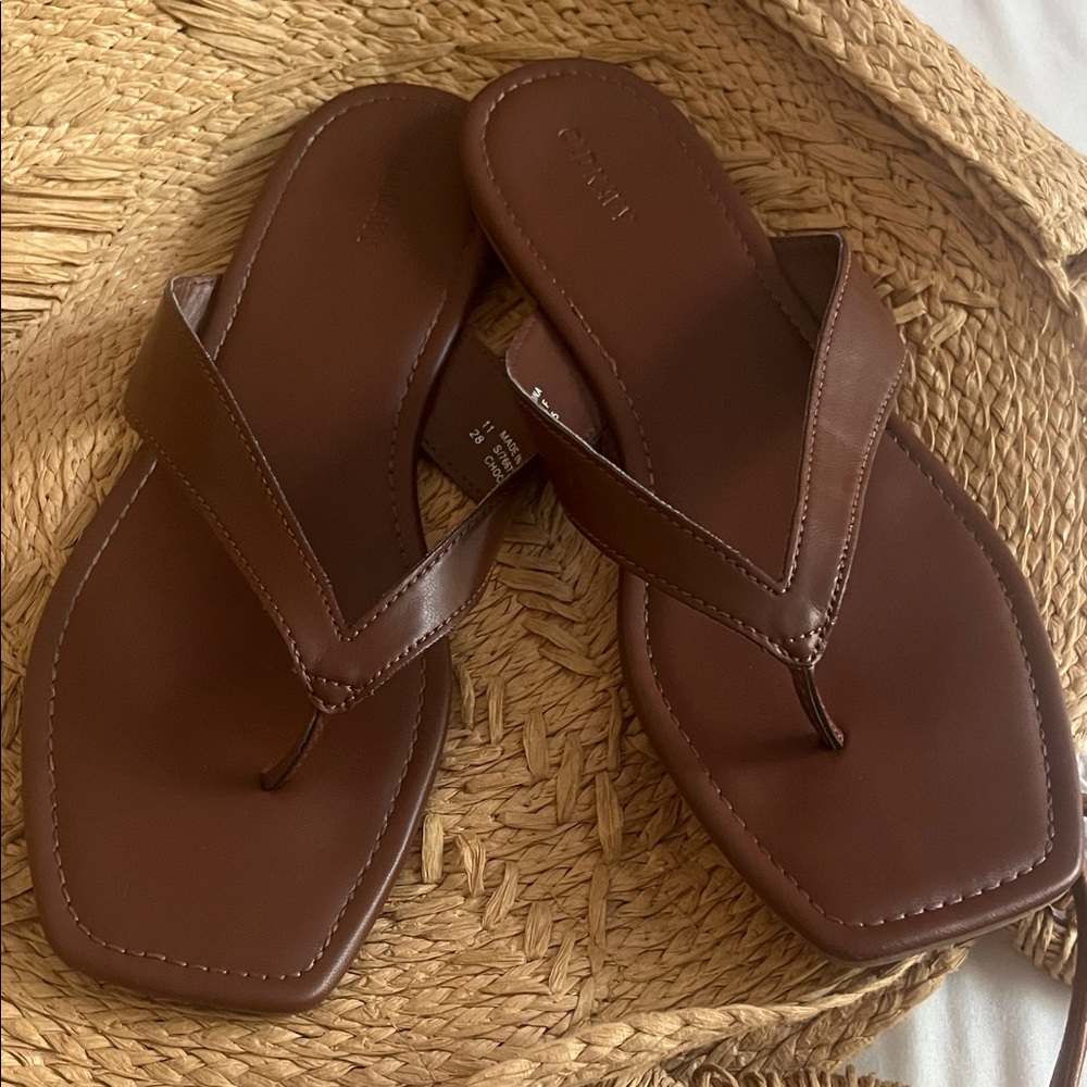Old Navy Dark Brown Sandals